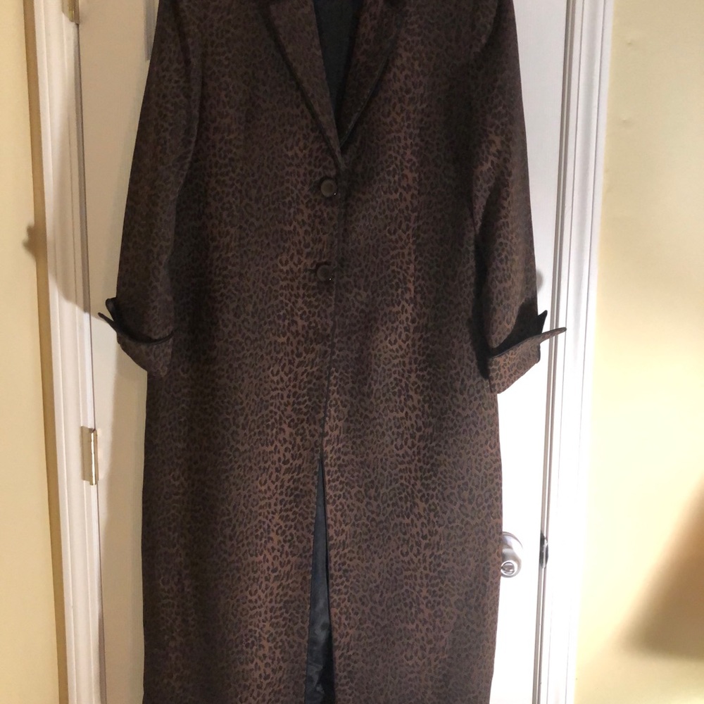Lily and Taylor Full Length Coat- Size 14